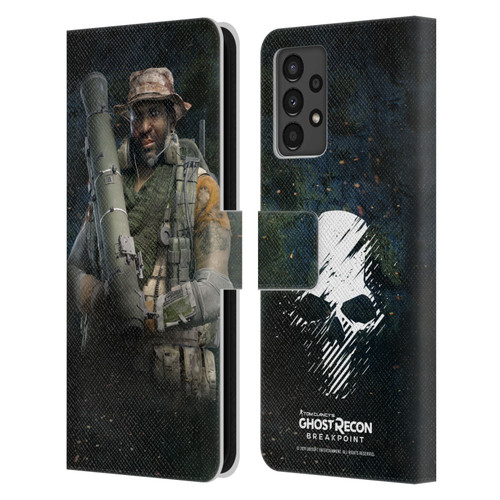 Tom Clancy's Ghost Recon Breakpoint Character Art Fixit Leather Book Wallet Case Cover For Samsung Galaxy A13 (2022)