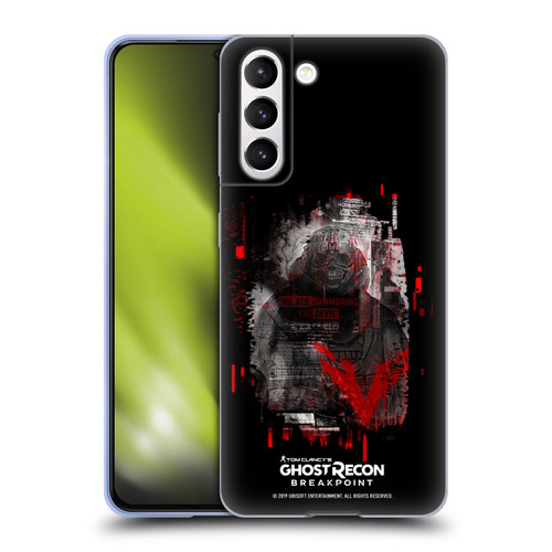 Tom Clancy's Ghost Recon Breakpoint Graphics Wolves Soft Gel Case for Samsung Galaxy S21 5G