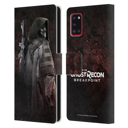 Tom Clancy's Ghost Recon Breakpoint Character Art Colonel Walker Leather Book Wallet Case Cover For Samsung Galaxy A31 (2020)