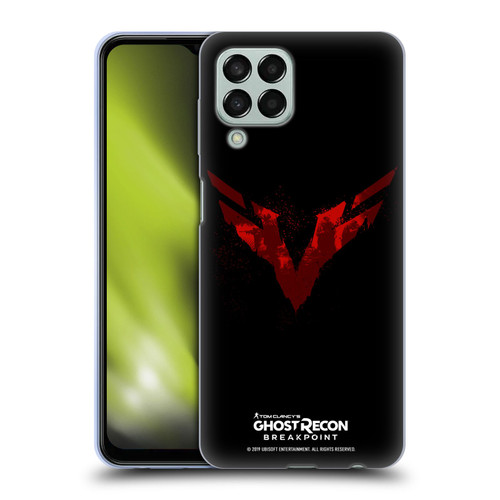 Tom Clancy's Ghost Recon Breakpoint Graphics Wolves Logo Soft Gel Case for Samsung Galaxy M33 (2022)