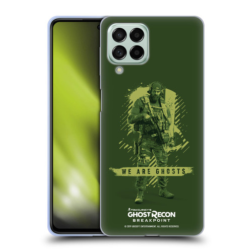 Tom Clancy's Ghost Recon Breakpoint Graphics We Are Ghosts Soft Gel Case for Samsung Galaxy M53 (2022)