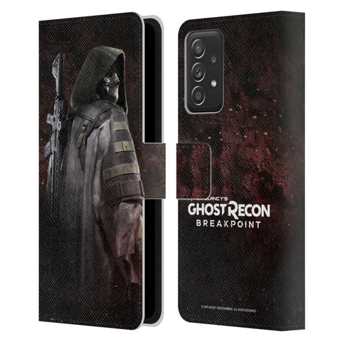 Tom Clancy's Ghost Recon Breakpoint Character Art Colonel Walker Leather Book Wallet Case Cover For Samsung Galaxy A52 / A52s / 5G (2021)