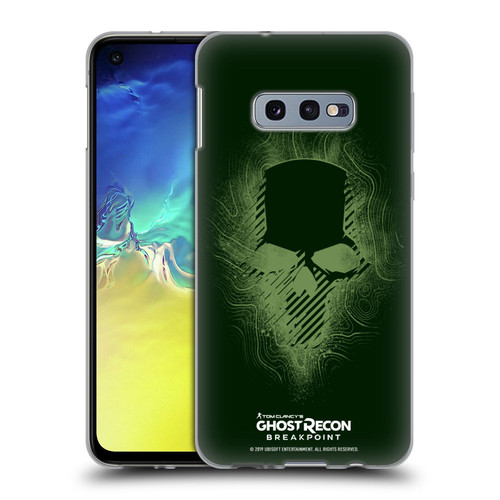 Tom Clancy's Ghost Recon Breakpoint Graphics Ghosts Logo Soft Gel Case for Samsung Galaxy S10e