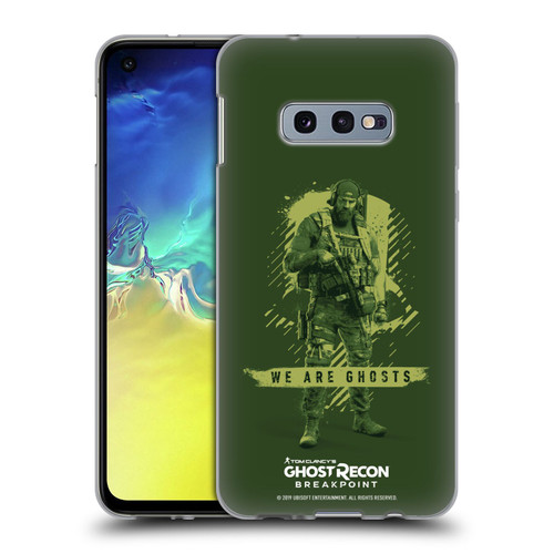 Tom Clancy's Ghost Recon Breakpoint Graphics We Are Ghosts Soft Gel Case for Samsung Galaxy S10e
