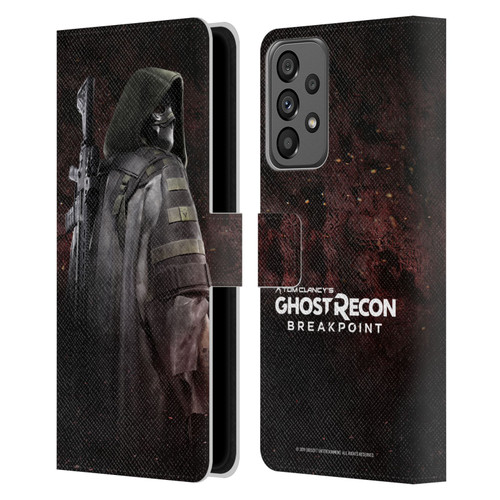Tom Clancy's Ghost Recon Breakpoint Character Art Colonel Walker Leather Book Wallet Case Cover For Samsung Galaxy A73 5G (2022)