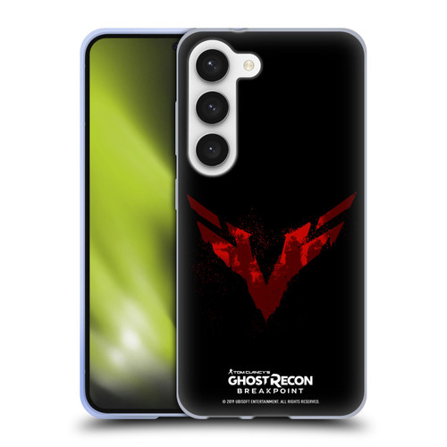 Tom Clancy's Ghost Recon Breakpoint Graphics Wolves Logo Soft Gel Case for Samsung Galaxy S23 5G