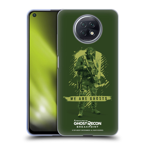 Tom Clancy's Ghost Recon Breakpoint Graphics We Are Ghosts Soft Gel Case for Xiaomi Redmi Note 9T 5G