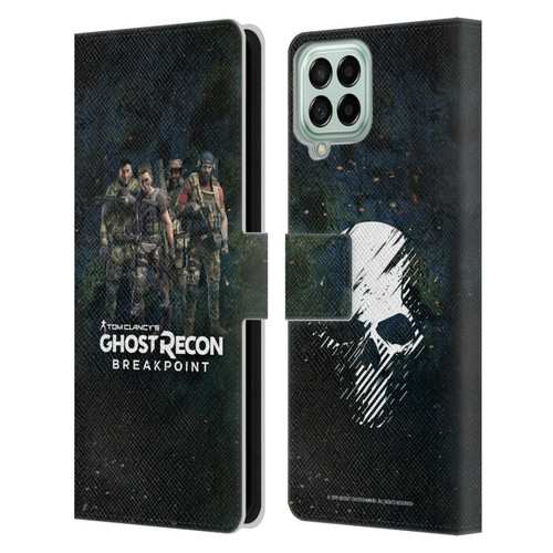 Tom Clancy's Ghost Recon Breakpoint Character Art The Ghosts Leather Book Wallet Case Cover For Samsung Galaxy M33 (2022)