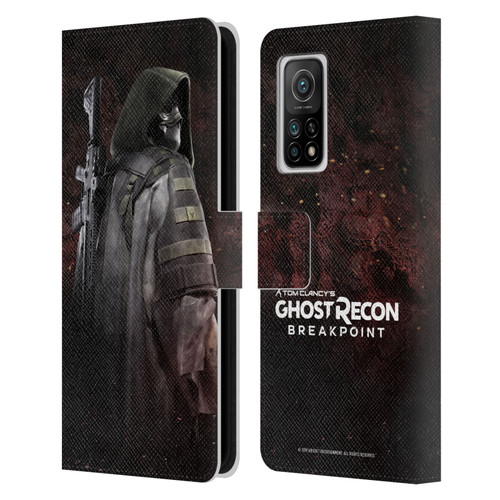 Tom Clancy's Ghost Recon Breakpoint Character Art Colonel Walker Leather Book Wallet Case Cover For Xiaomi Mi 10T 5G