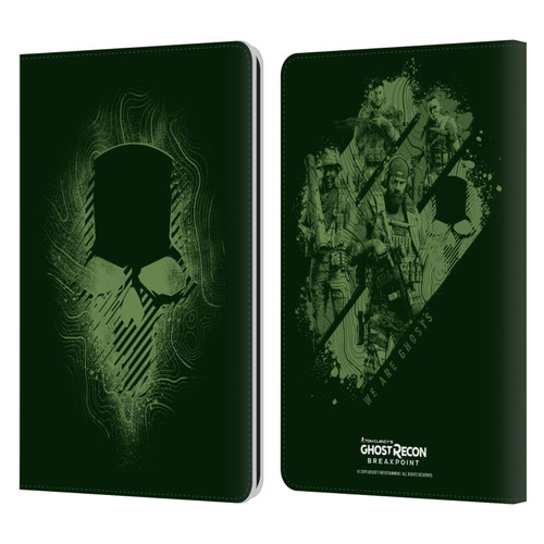 Tom Clancy's Ghost Recon Breakpoint Graphics Ghosts Logo Leather Book Wallet Case Cover For Amazon Kindle Paperwhite 1 / 2 / 3
