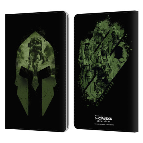Tom Clancy's Ghost Recon Breakpoint Graphics Nomad Logo Leather Book Wallet Case Cover For Amazon Kindle Paperwhite 1 / 2 / 3