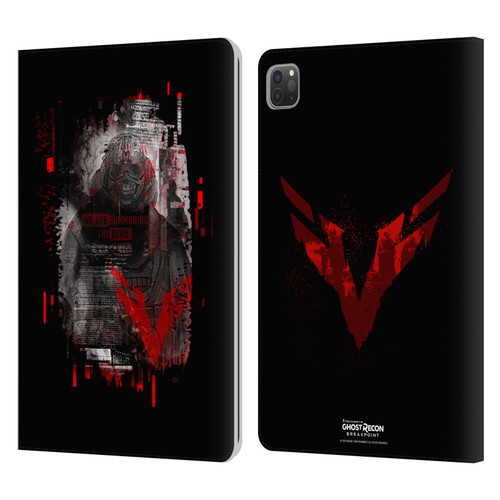Tom Clancy's Ghost Recon Breakpoint Graphics Wolves Leather Book Wallet Case Cover For Apple iPad Pro 11 2020 / 2021 / 2022