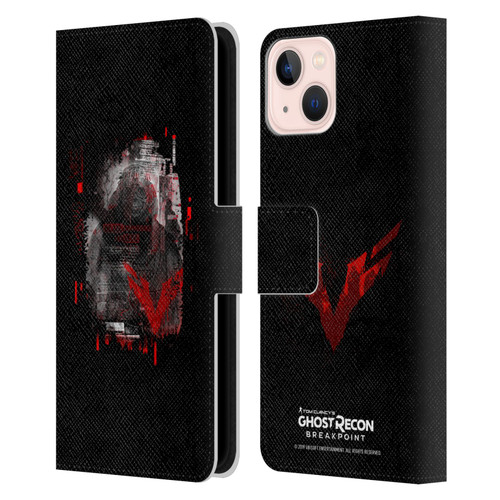 Tom Clancy's Ghost Recon Breakpoint Graphics Wolves Leather Book Wallet Case Cover For Apple iPhone 13