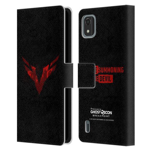Tom Clancy's Ghost Recon Breakpoint Graphics Wolves Logo Leather Book Wallet Case Cover For Nokia C2 2nd Edition