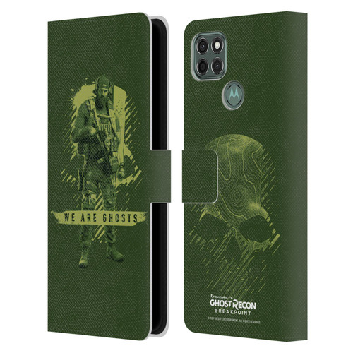 Tom Clancy's Ghost Recon Breakpoint Graphics We Are Ghosts Leather Book Wallet Case Cover For Motorola Moto G9 Power