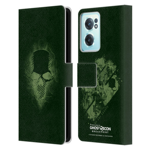 Tom Clancy's Ghost Recon Breakpoint Graphics Ghosts Logo Leather Book Wallet Case Cover For OnePlus Nord CE 2 5G