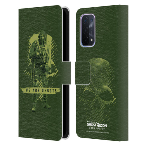 Tom Clancy's Ghost Recon Breakpoint Graphics We Are Ghosts Leather Book Wallet Case Cover For OPPO A54 5G
