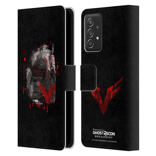 Tom Clancy's Ghost Recon Breakpoint Graphics Wolves Leather Book Wallet Case Cover For Samsung Galaxy A53 5G (2022)