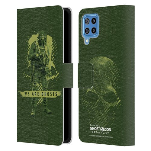 Tom Clancy's Ghost Recon Breakpoint Graphics We Are Ghosts Leather Book Wallet Case Cover For Samsung Galaxy F22 (2021)