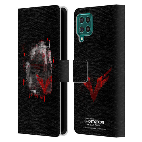 Tom Clancy's Ghost Recon Breakpoint Graphics Wolves Leather Book Wallet Case Cover For Samsung Galaxy F62 (2021)