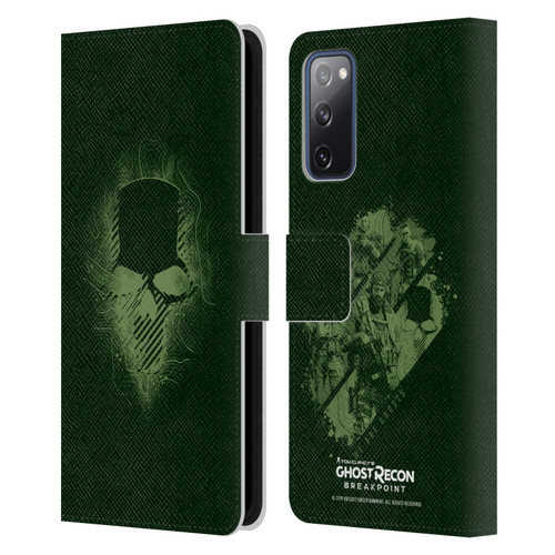 Tom Clancy's Ghost Recon Breakpoint Graphics Ghosts Logo Leather Book Wallet Case Cover For Samsung Galaxy S20 FE / 5G