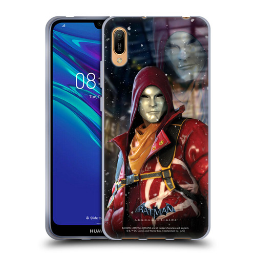 Batman Arkham Origins Characters Anarky Soft Gel Case for Huawei Y6 Pro (2019)