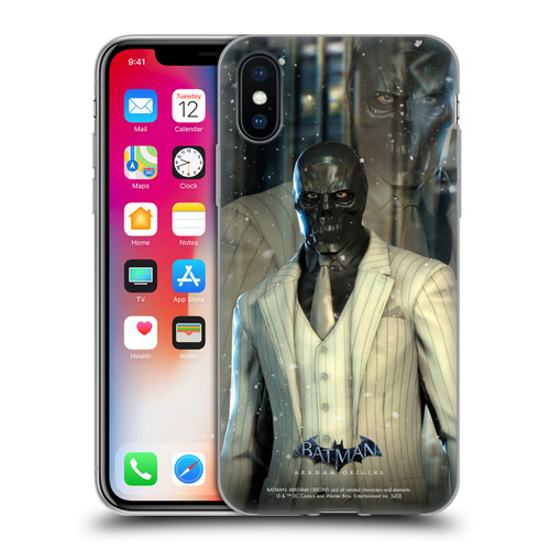 Batman Arkham Origins Characters Roman Sionis Soft Gel Case for Apple iPhone X / iPhone XS