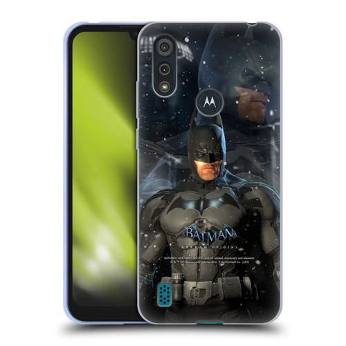 Batman Arkham Origins Characters Batman Soft Gel Case for Motorola Moto E6s (2020)