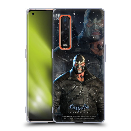 Batman Arkham Origins Characters Bane Soft Gel Case for OPPO Find X2 Pro 5G