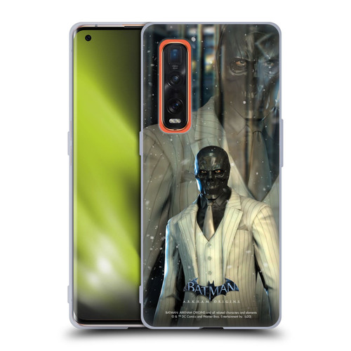 Batman Arkham Origins Characters Roman Sionis Soft Gel Case for OPPO Find X2 Pro 5G