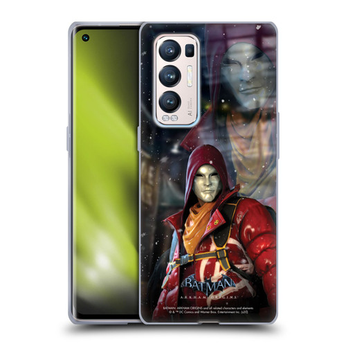 Batman Arkham Origins Characters Anarky Soft Gel Case for OPPO Find X3 Neo / Reno5 Pro+ 5G