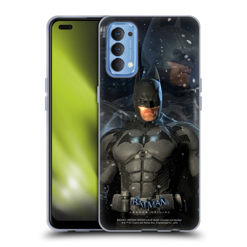 Batman Arkham Origins Characters Batman Soft Gel Case for OPPO Reno 4 5G