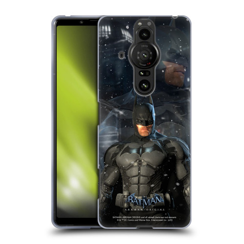Batman Arkham Origins Characters Batman Soft Gel Case for Sony Xperia Pro-I