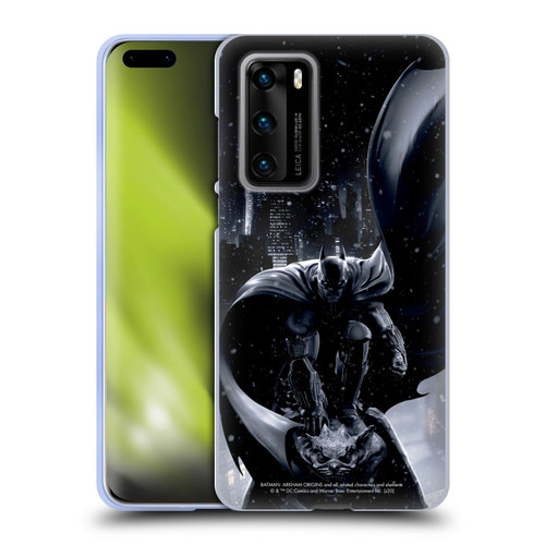 Batman Arkham Origins Key Art Batman Soft Gel Case for Huawei P40 5G