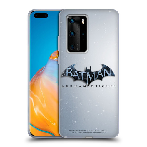 Batman Arkham Origins Key Art Logo Soft Gel Case for Huawei P40 Pro / P40 Pro Plus 5G