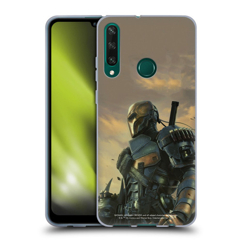 Batman Arkham Origins Key Art Deathstroke 2 Soft Gel Case for Huawei Y6p