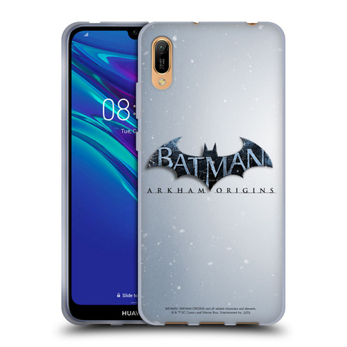 Batman Arkham Origins Key Art Logo Soft Gel Case for Huawei Y6 Pro (2019)