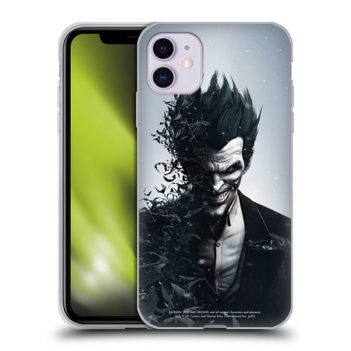 Batman Arkham Origins Key Art Joker Soft Gel Case for Apple iPhone 11
