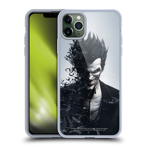 Batman Arkham Origins Key Art Joker Soft Gel Case for Apple iPhone 11 Pro Max