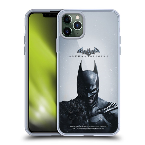 Batman Arkham Origins Key Art Poster Soft Gel Case for Apple iPhone 11 Pro Max & MagSafe