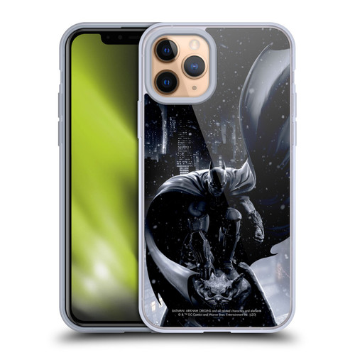 Batman Arkham Origins Key Art Batman Soft Gel Case for Apple iPhone 11 Pro