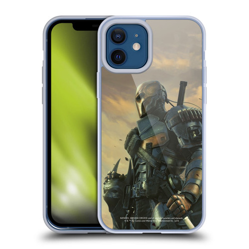 Batman Arkham Origins Key Art Deathstroke 2 Soft Gel Case for Apple iPhone 12 / iPhone 12 Pro