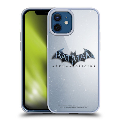 Batman Arkham Origins Key Art Logo Soft Gel Case for Apple iPhone 12 / iPhone 12 Pro