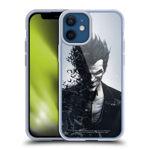 Batman Arkham Origins Key Art Joker Soft Gel Case for Apple iPhone 12 Mini