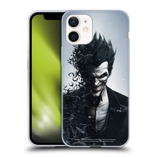 Batman Arkham Origins Key Art Joker Soft Gel Case for Apple iPhone 12 Mini