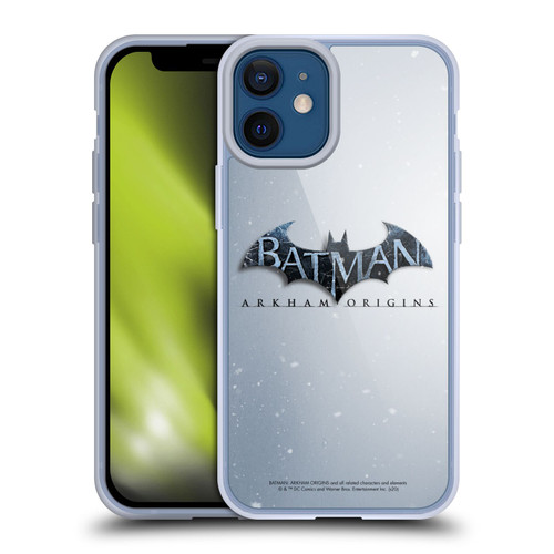 Batman Arkham Origins Key Art Logo Soft Gel Case for Apple iPhone 12 Mini & MagSafe