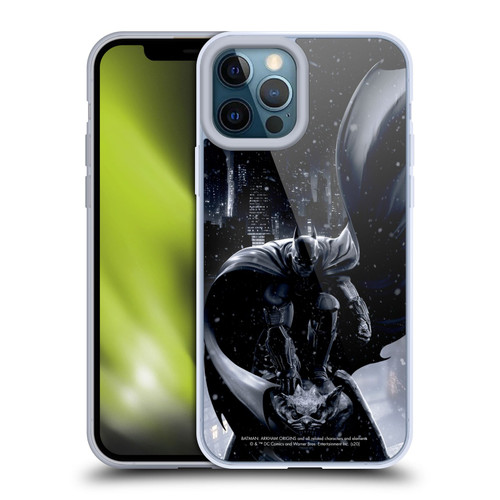 Batman Arkham Origins Key Art Batman Soft Gel Case for Apple iPhone 12 Pro Max