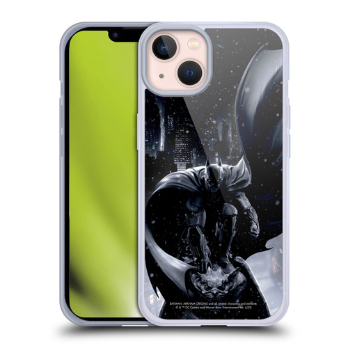 Batman Arkham Origins Key Art Batman Soft Gel Case for Apple iPhone 13