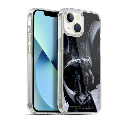 Batman Arkham Origins Key Art Batman Soft Gel Case for Apple iPhone 13