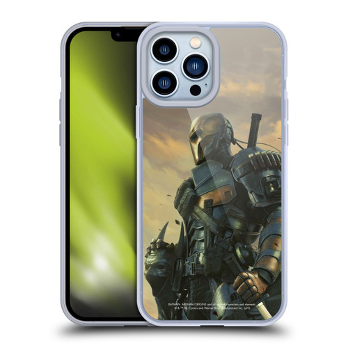 Batman Arkham Origins Key Art Deathstroke 2 Soft Gel Case for Apple iPhone 13 Pro Max & MagSafe